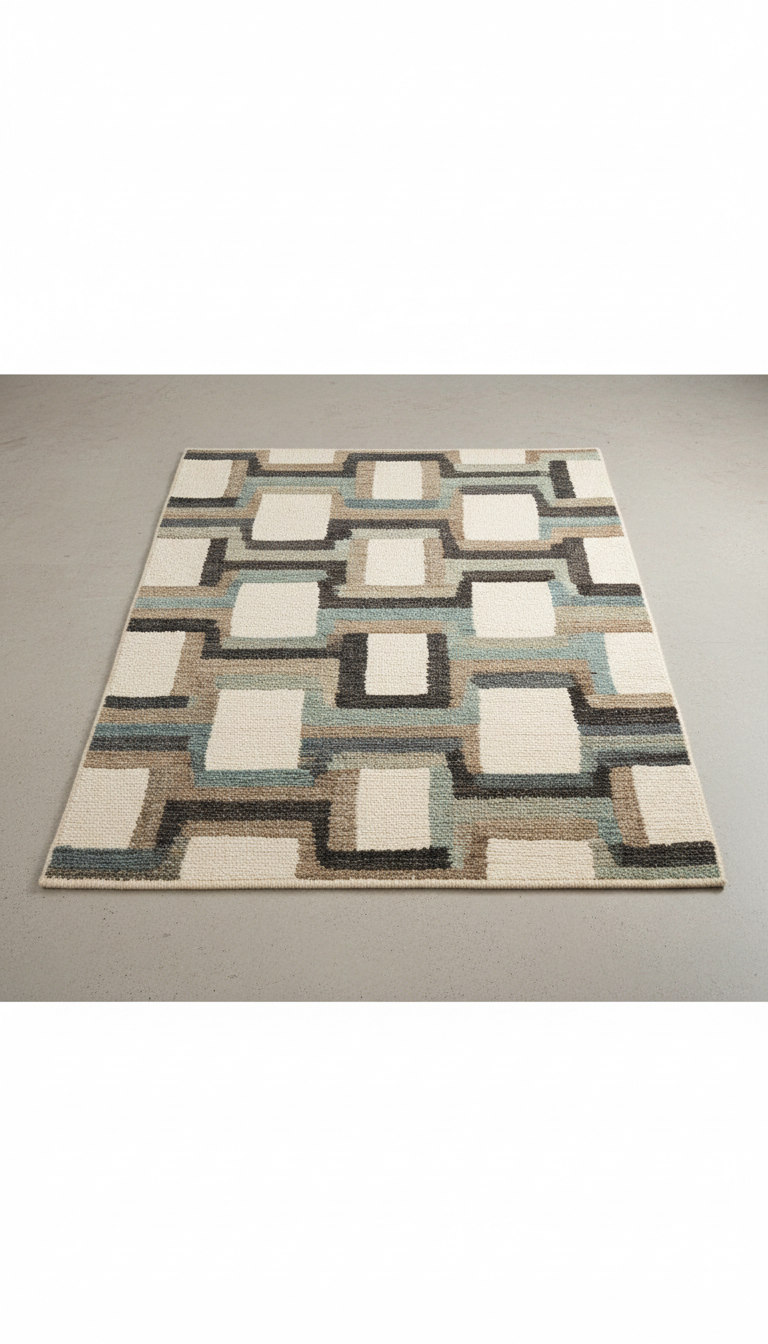 Contemporary Woven Area Rug